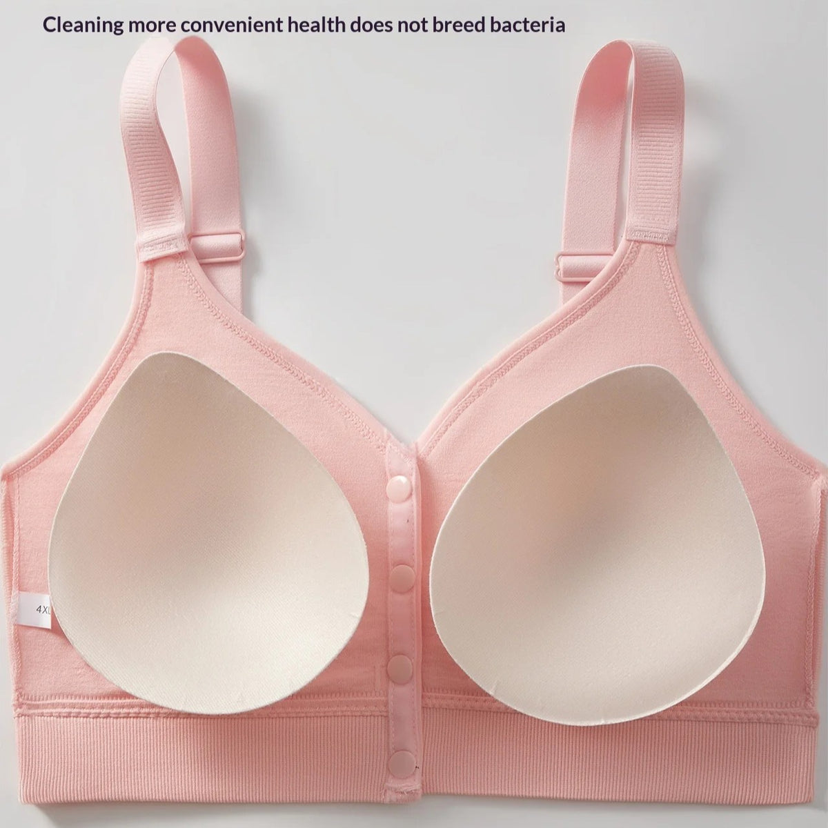 Support Front Button Bra