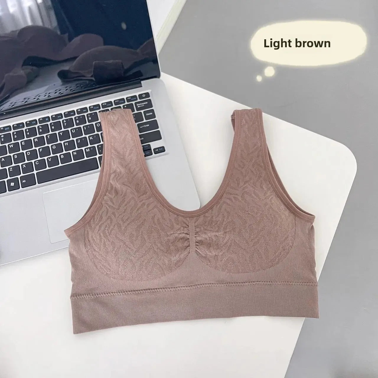 Wire-Free Comfort Stretch Sports Bra