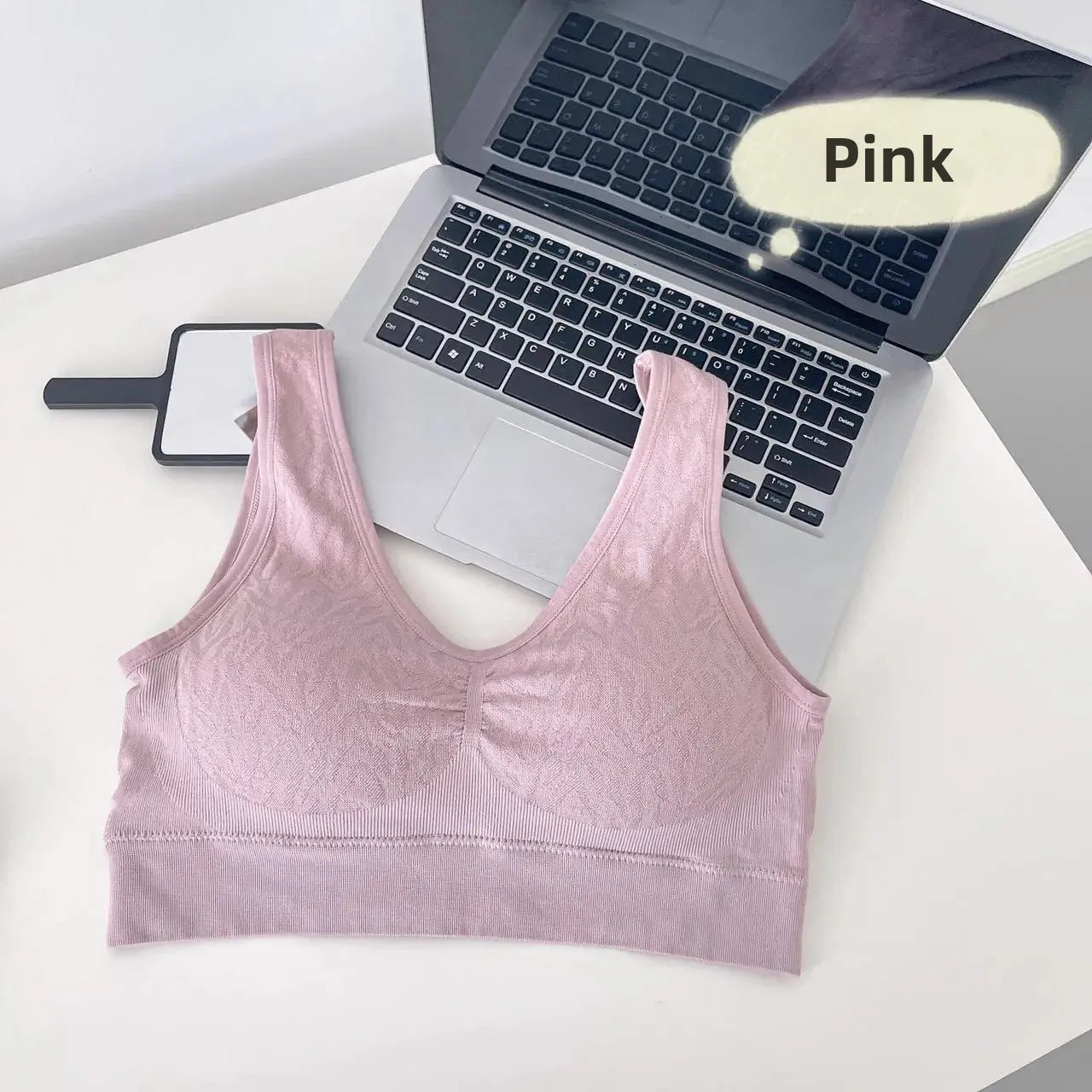 Wire-Free Comfort Stretch Sports Bra