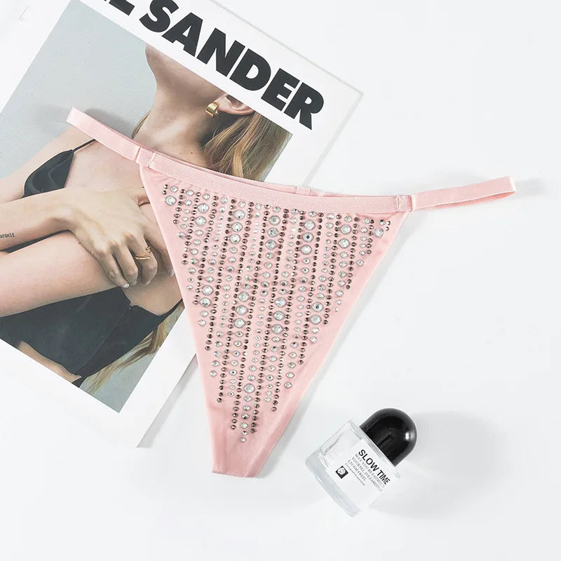 Ice Silk Thong Waist Sexy Secret Pantie